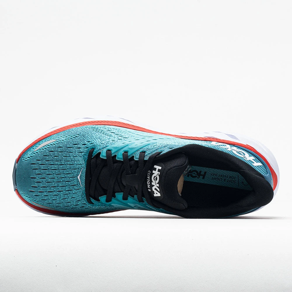 Hoka One One Clifton 8 Men's Real Teal/Aquarelle 3 Hoka One One Clifton 8 Men's Real Teal/Aquarelle - Image 3