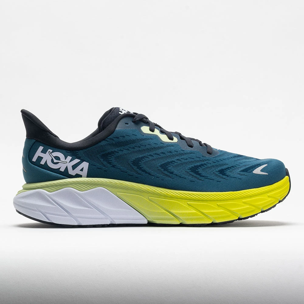HOKA Arahi 6 Men's Blue Graphite/Blue Coral 1 HOKA Arahi 6 Men's Blue Graphite/Blue Coral