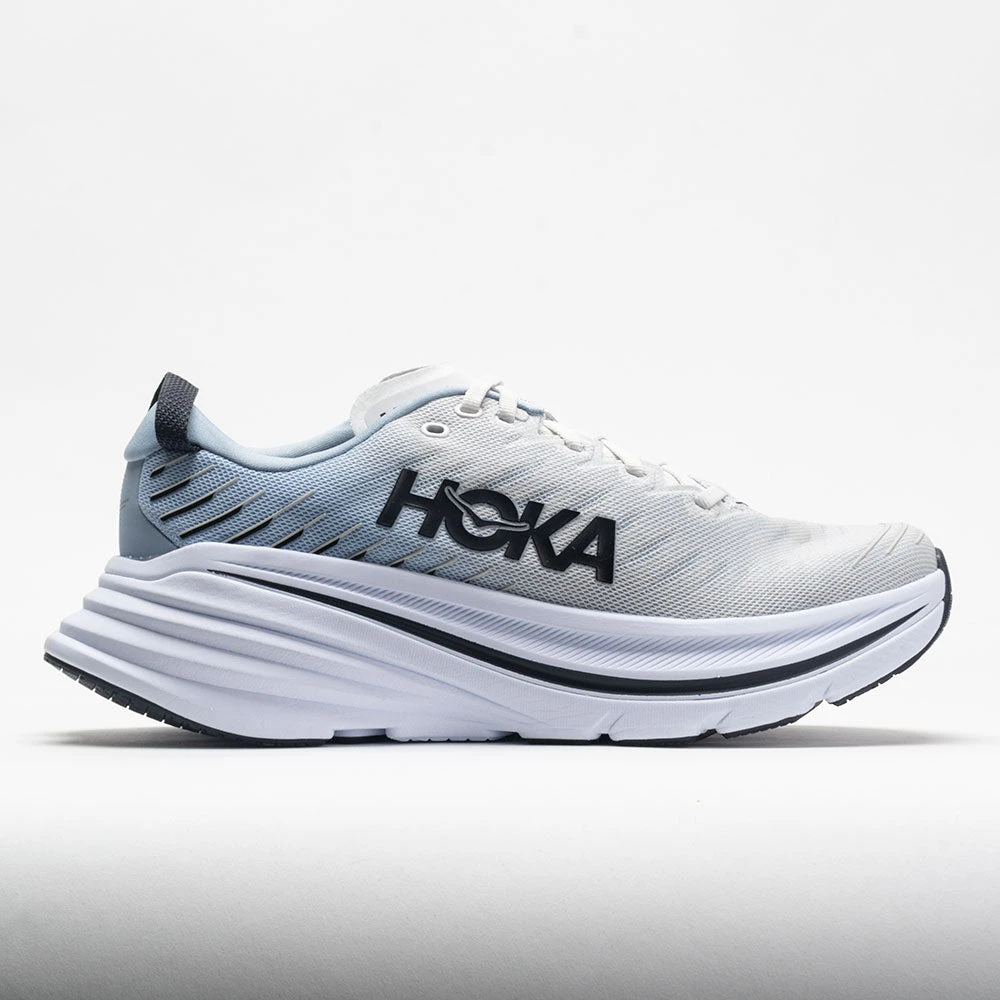 HOKA Bondi X Men's Blanc De Blanc/Blue Fog 1 HOKA Bondi X Men's Blanc De Blanc/Blue Fog