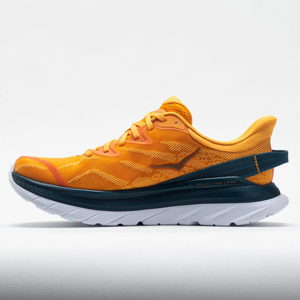 HOKA Mach Supersonic Men's Radiant Yellow/Camellia 2 HOKA Mach Supersonic Men's Radiant Yellow/Camellia - Image 2