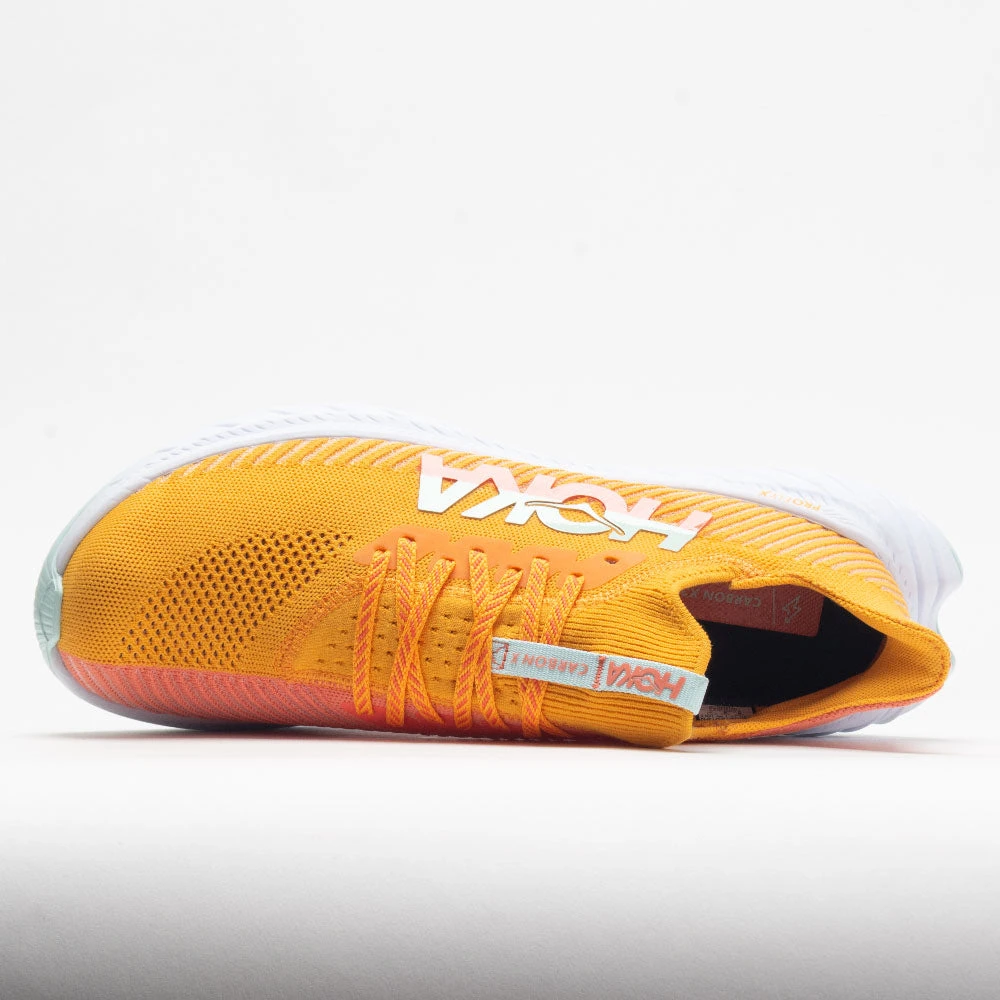 HOKA Carbon X 3 Men's Radiant Yellow/Camellia 3 HOKA Carbon X 3 Men's Radiant Yellow/Camellia - Image 3