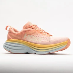 HOKA Bondi 8 Women's Shell Coral/Peach Parfait -Active Shoes Shop 048475 5