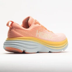 HOKA Bondi 8 Women's Shell Coral/Peach Parfait -Active Shoes Shop 048475 6