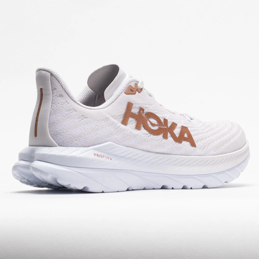 HOKA Mach 5 Men's White/Copper 6 HOKA Mach 5 Men's White/Copper - Image 6