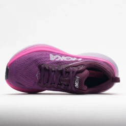 HOKA Bondi 8 Women's Beautyberry/Grape Wine -Active Shoes Shop 048611 2
