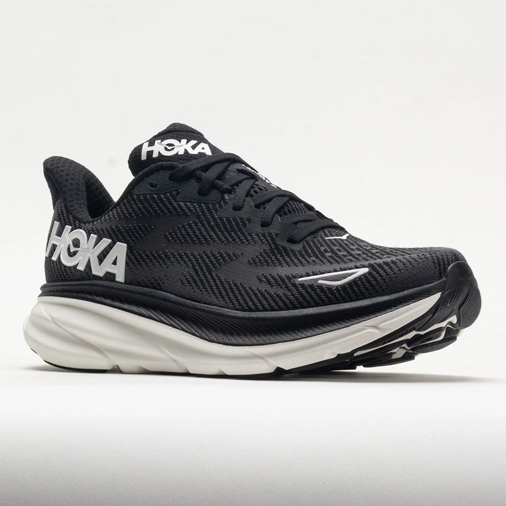 HOKA Clifton 9 Women's Black/White 5 HOKA Clifton 9 Women's Black/White - Image 5