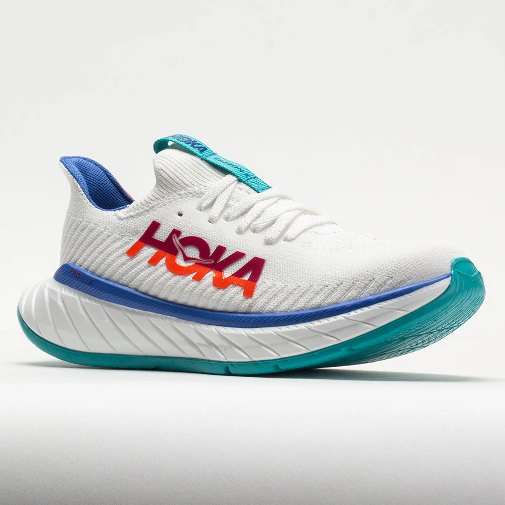 HOKA Carbon X 3 Men's White/Flame 5 HOKA Carbon X 3 Men's White/Flame - Image 5