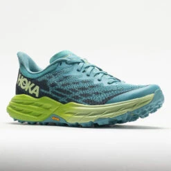 HOKA Speedgoat 5 Women's Coastal Shade/Green Glow -Active Shoes Shop 049967 5