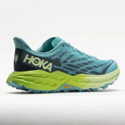 HOKA Speedgoat 5 Women's Coastal Shade/Green Glow -Active Shoes Shop 049967 6