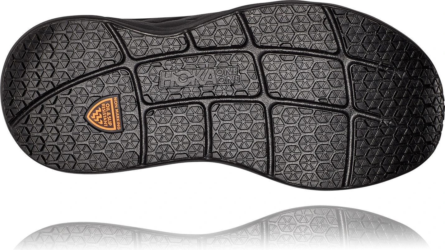 Hoka One One Hoka Bondi SR Leather Black Man 6 Hoka One One Hoka Bondi SR Leather Black Man - Image 6