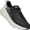 Hoka One One Hoka Rincon 3 Large 2E Running Shoes Black White Mens
