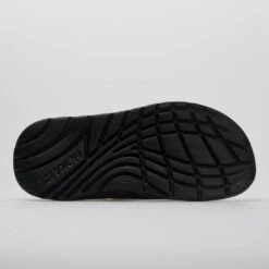 Hoka One One Ora Recovery Flip Men's Black/Dark Gull Gray -Active Shoes Shop 570409 4