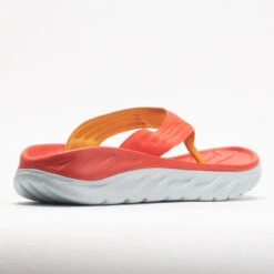 Hoka One One Ora Recovery Flip Men's Fiesta/Amber Yellow -Active Shoes Shop 570590 6